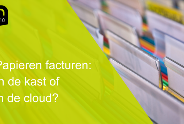 Papieren facturen: In de kast of in de cloud?